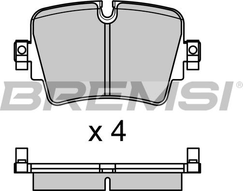 4U Autoparts 22898JG - Əyləc altlığı dəsti, əyləc diski furqanavto.az