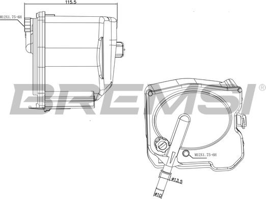 Bremsi FE0161 - Yanacaq filtri furqanavto.az