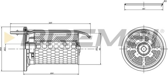 Bremsi FE0364 - Yanacaq filtri furqanavto.az