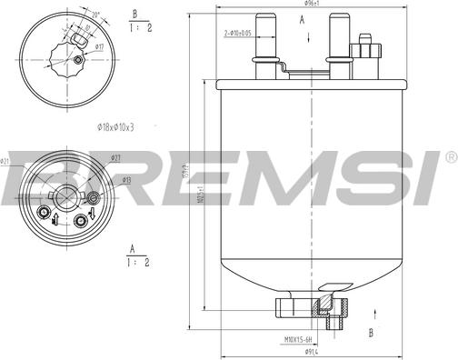 Bremsi FE0785 - Yanacaq filtri furqanavto.az