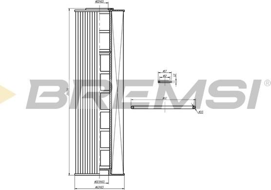 Bremsi FL1735 - Yağ filtri furqanavto.az