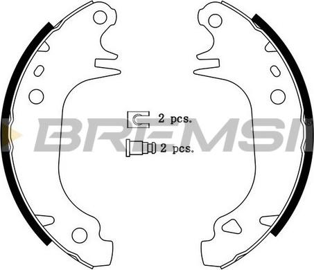 Bremsi GF0414 - Əyləc Başlığı Dəsti furqanavto.az