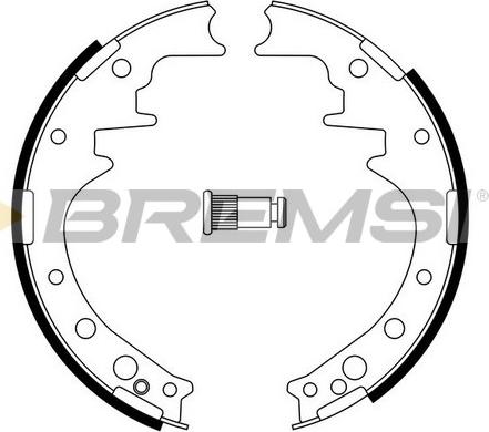 Bremsi GF0554 - Əyləc Başlığı Dəsti furqanavto.az