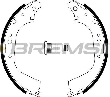 Bremsi GF0555A - Əyləc Başlığı Dəsti furqanavto.az