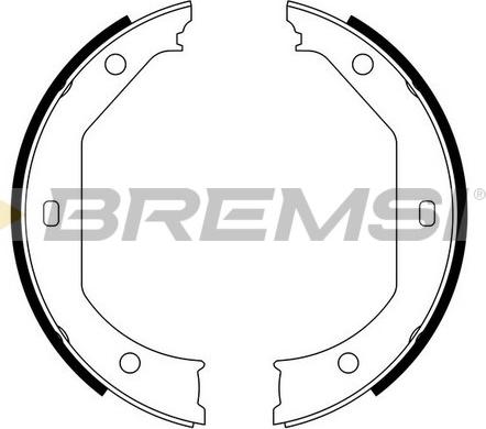 Bremsi GF0080 - Əyləc başlığı dəsti, dayanacaq əyləci furqanavto.az