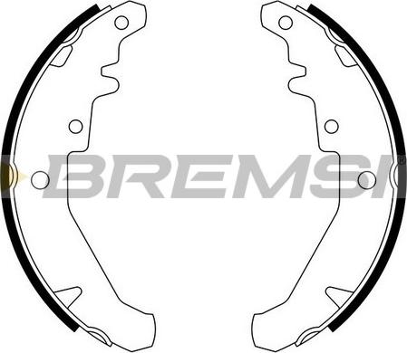 Bremsi GF0182 - Əyləc Başlığı Dəsti furqanavto.az