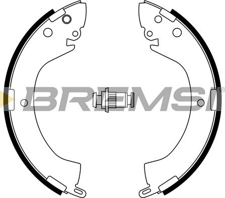 Bremsi GF0813A - Əyləc Başlığı Dəsti furqanavto.az