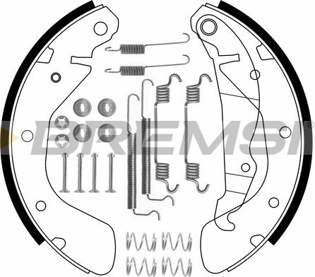 Bremsi GF0353-1 - Əyləc Başlığı Dəsti furqanavto.az