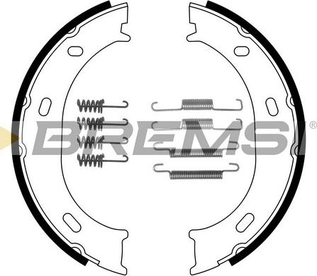 Bremsi GF0306-1 - Əyləc başlığı dəsti, dayanacaq əyləci furqanavto.az