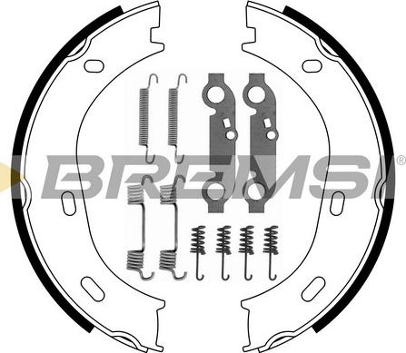 Bremsi GF0301-1 - Əyləc başlığı dəsti, dayanacaq əyləci furqanavto.az