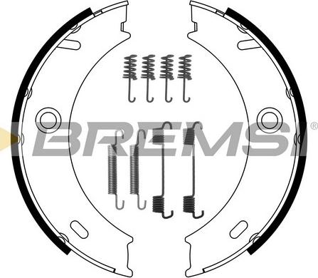 Bremsi GF0307-1 - Əyləc başlığı dəsti, dayanacaq əyləci furqanavto.az