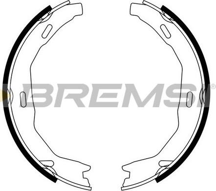 Bremsi GF0317 - Əyləc başlığı dəsti, dayanacaq əyləci furqanavto.az