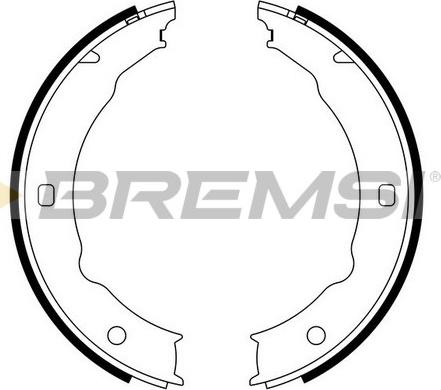 Bremsi GF0387 - Əyləc başlığı dəsti, dayanacaq əyləci furqanavto.az