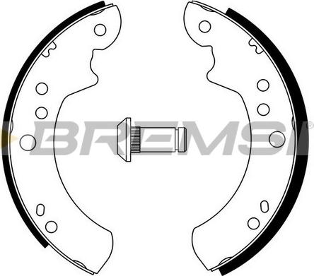 Bremsi GF0220 - Əyləc Başlığı Dəsti furqanavto.az