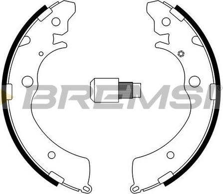 Bremsi GF0706 - Əyləc Başlığı Dəsti furqanavto.az