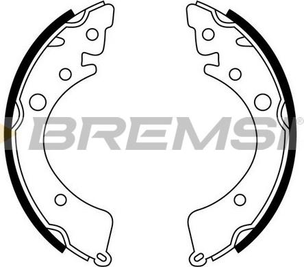 Bremsi GF0702 - Əyləc Başlığı Dəsti furqanavto.az