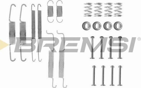 Bremsi SK0569 - Aksesuar dəsti, əyləc başlıqları furqanavto.az