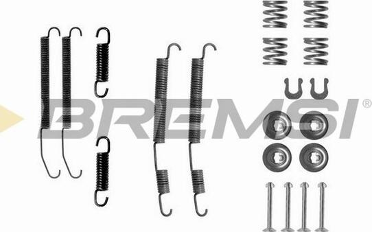 Bremsi SK0760 - Aksesuar dəsti, əyləc başlıqları furqanavto.az