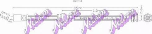 Brovex-Nelson H4934 - Əyləc şlanqı furqanavto.az