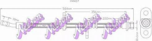 Brovex-Nelson H4407 - Əyləc şlanqı furqanavto.az