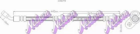 Brovex-Nelson H4879 - Əyləc şlanqı furqanavto.az