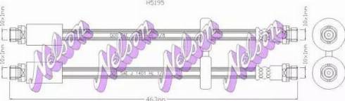 Brovex-Nelson H5195 - Əyləc şlanqı furqanavto.az