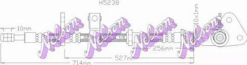 Brovex-Nelson H5238 - Əyləc şlanqı furqanavto.az