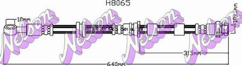 Brovex-Nelson H8065 - Əyləc şlanqı furqanavto.az