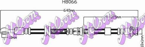 Brovex-Nelson H8066 - Əyləc şlanqı furqanavto.az