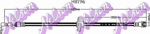 Brovex-Nelson H8196 - Əyləc şlanqı furqanavto.az