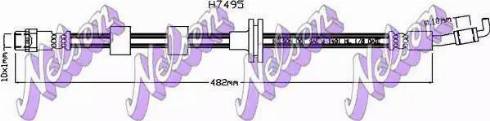 Brovex-Nelson H7495 - Əyləc şlanqı furqanavto.az