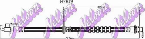 Brovex-Nelson H7819 - Əyləc şlanqı furqanavto.az