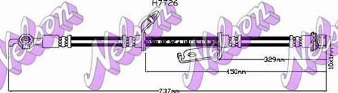 Brovex-Nelson H7726 - Əyləc şlanqı furqanavto.az