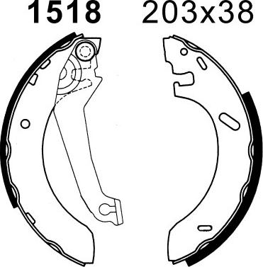 BSF 7198 - Əyləc Başlığı Dəsti furqanavto.az