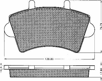 BENDIX 510368B - Əyləc altlığı dəsti, əyləc diski furqanavto.az