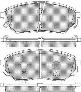 Magneti Marelli P30086MM - Əyləc altlığı dəsti, əyləc diski furqanavto.az