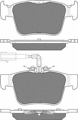 Magneti Marelli P23180MM - Əyləc altlığı dəsti, əyləc diski furqanavto.az