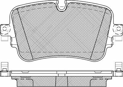 Japanparts PP0911MK - Əyləc altlığı dəsti, əyləc diski furqanavto.az