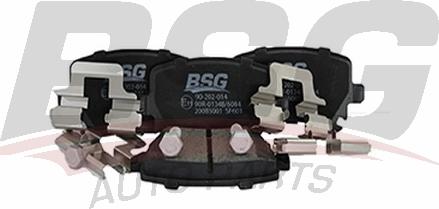 BSG BSG 90-202-014 - Əyləc altlığı dəsti, əyləc diski furqanavto.az