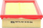 BSG BSG 30-135-006 - Hava filtri furqanavto.az