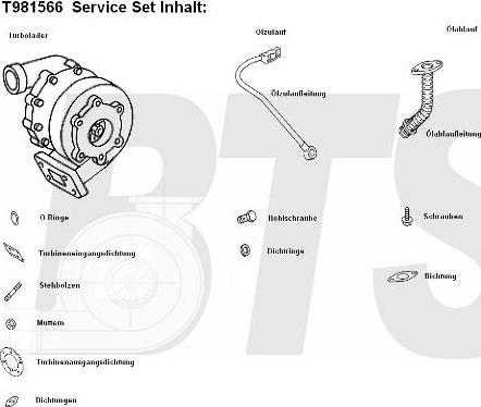 BTS Turbo T981556 - Şarj cihazı, doldurma sistemi furqanavto.az