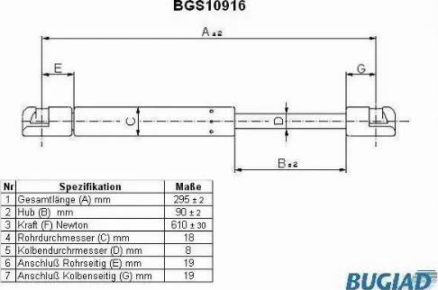 Bugiad BGS10916 - Qazlı bulaq, baqaj, yük yeri furqanavto.az