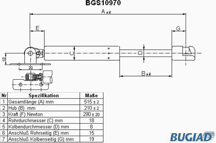 Bugiad BGS10970 - Qaz bulaq, kapot furqanavto.az