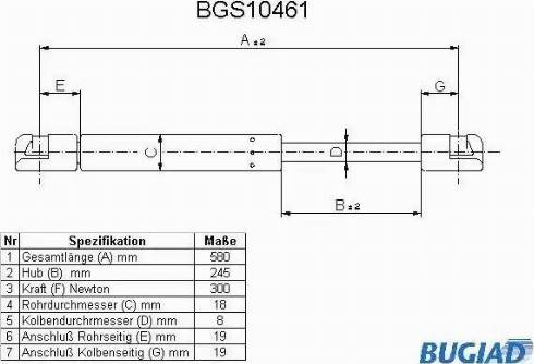 Bugiad BGS10461 - Qazlı bulaq, baqaj, yük yeri furqanavto.az