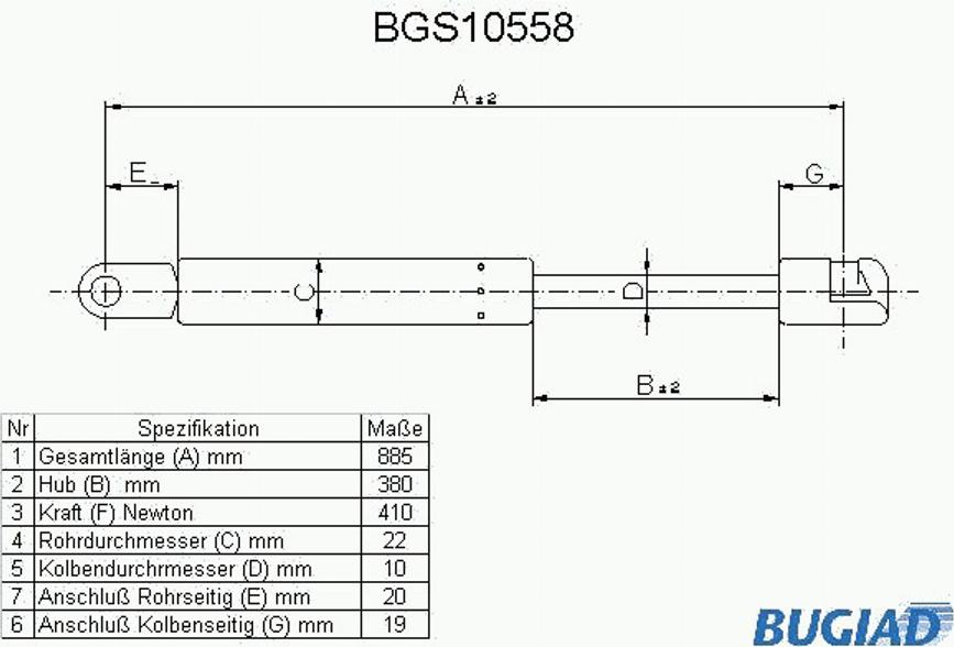 Bugiad BGS10558 - Qaz bulaq, kapot furqanavto.az