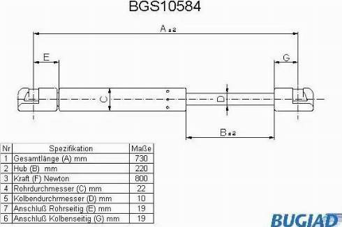 Bugiad BGS10584 - Qazlı bulaq, baqaj, yük yeri furqanavto.az