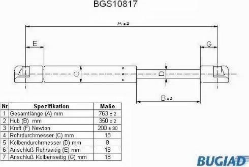 Bugiad BGS10817 - Qaz bulaq, kapot furqanavto.az