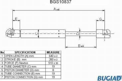 Bugiad BGS10837 - Qaz bulaq, kapot furqanavto.az