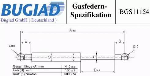 Bugiad BGS11154 - Qazlı bulaq, baqaj, yük yeri furqanavto.az