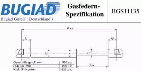 Bugiad BGS11135 - Qazlı bulaq, baqaj, yük yeri furqanavto.az